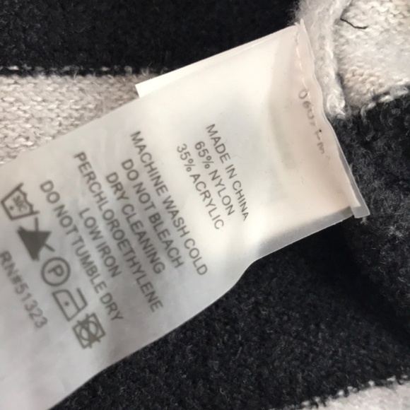 Vince Camuto Stripe Turtleneck Sweater (Petite) - Picture 5 of 5